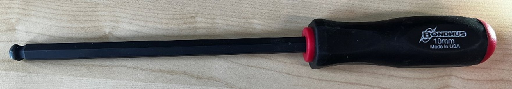 10毫米球头六角螺丝刀